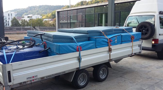 Materialbestand wächst